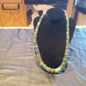 Fas Green Jasper Necklace